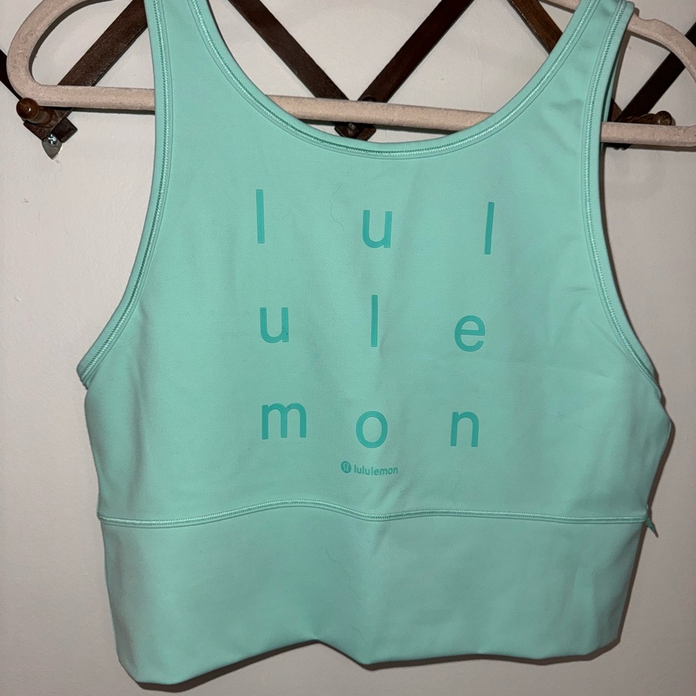 Lululemon Mint Green Sports Tank